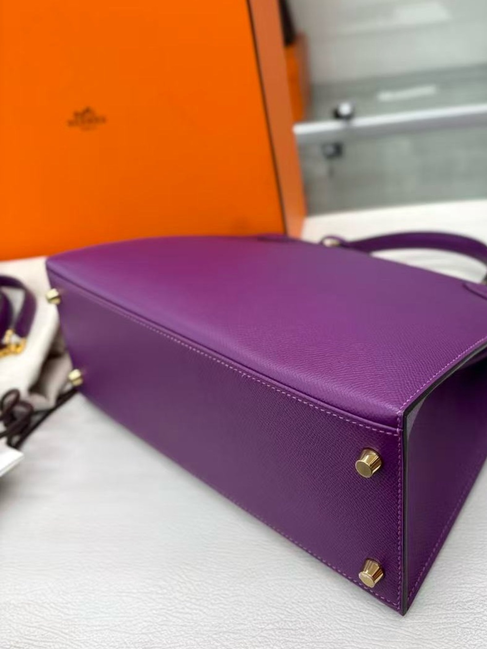 Hermes Epsom Kelly Sellier 28 Anemone - Picture 16 of 16